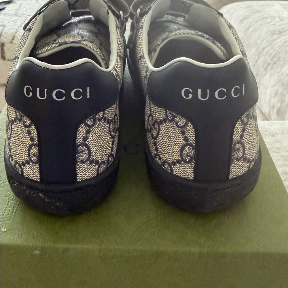 Gucci Teen Ace Sneakers GG Supreme size 34 IT - Picture 4 of 10